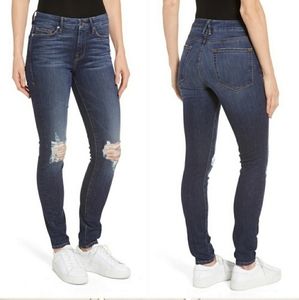 Good American | Good Legs Ripped Skinny Jeans